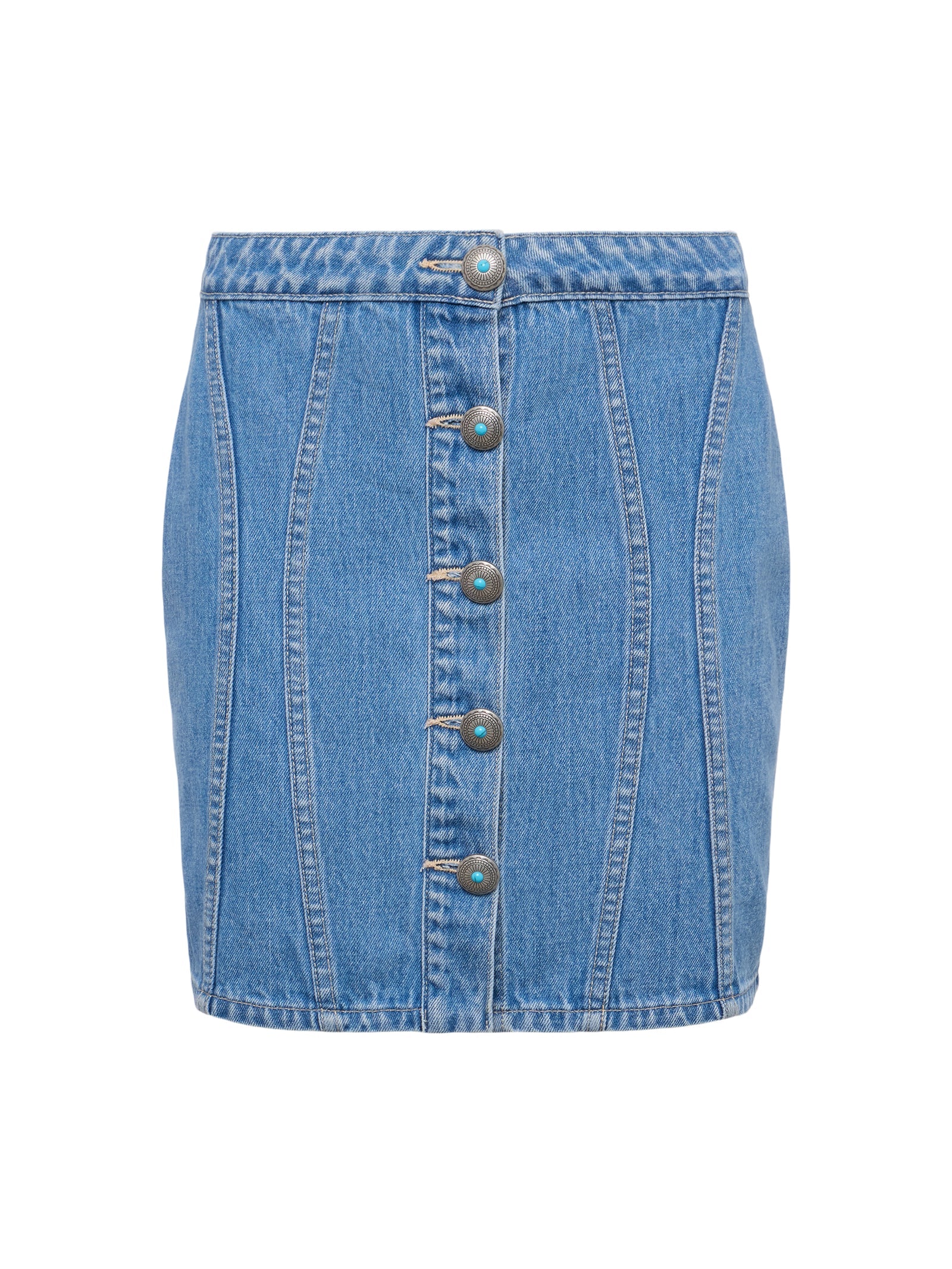 L'Agence Women's Phia Denim Mini Skirt