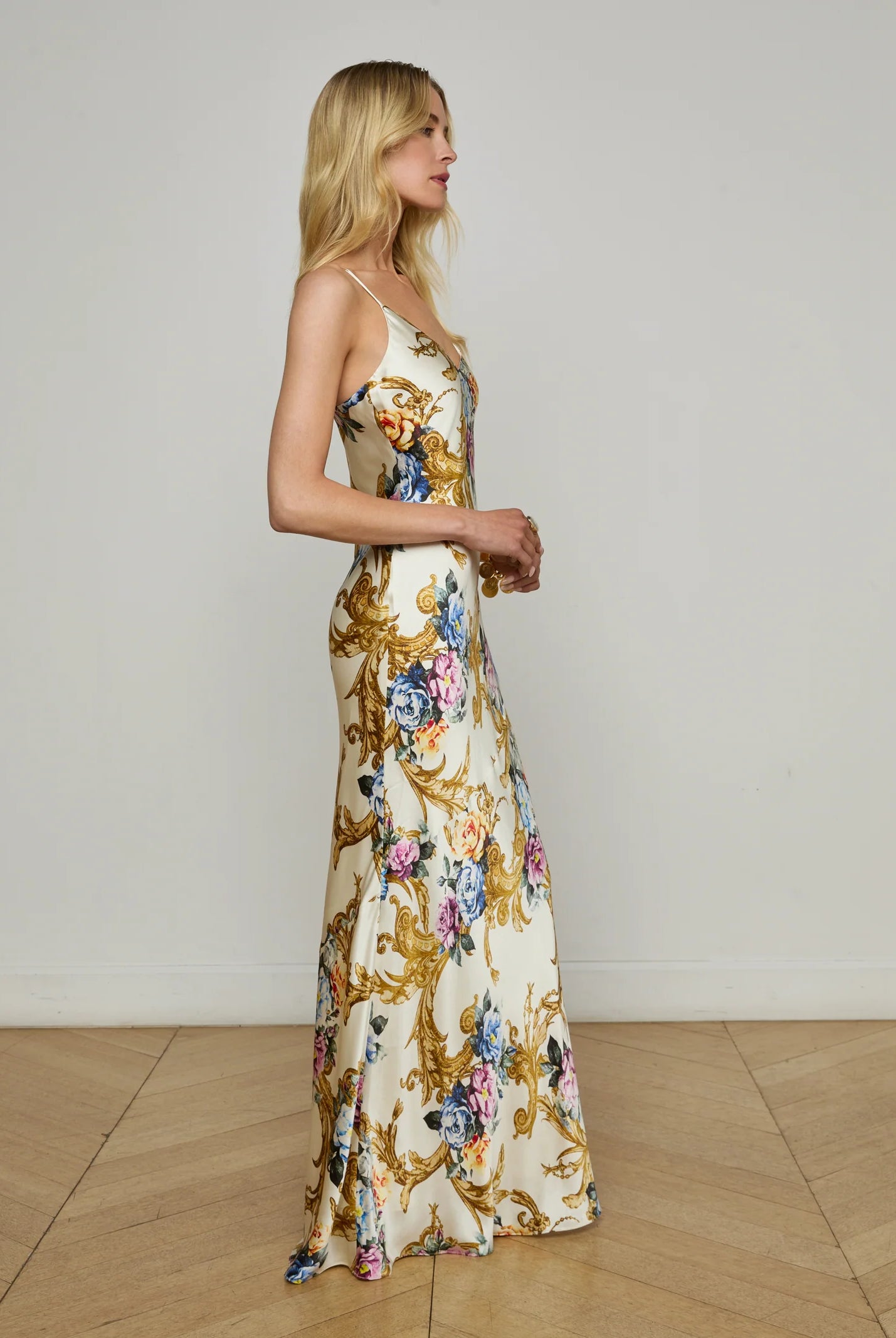 L'Agence Women's Serita Silk Gown