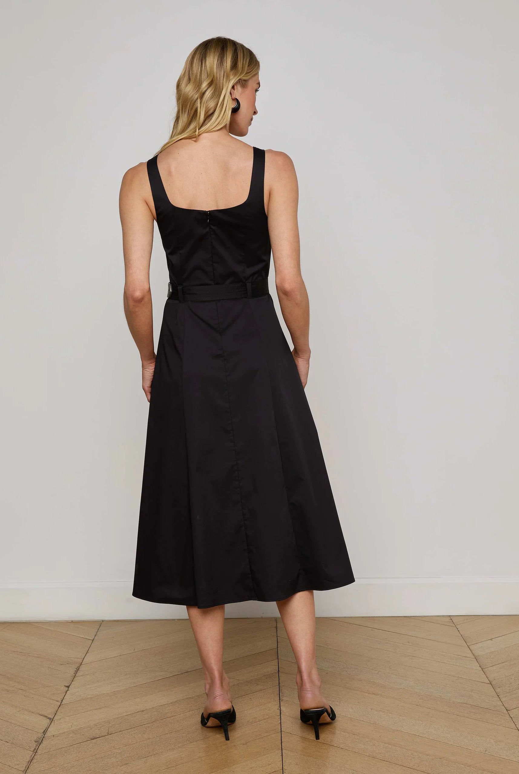 L'Agence Women's Tazia Midi Dress