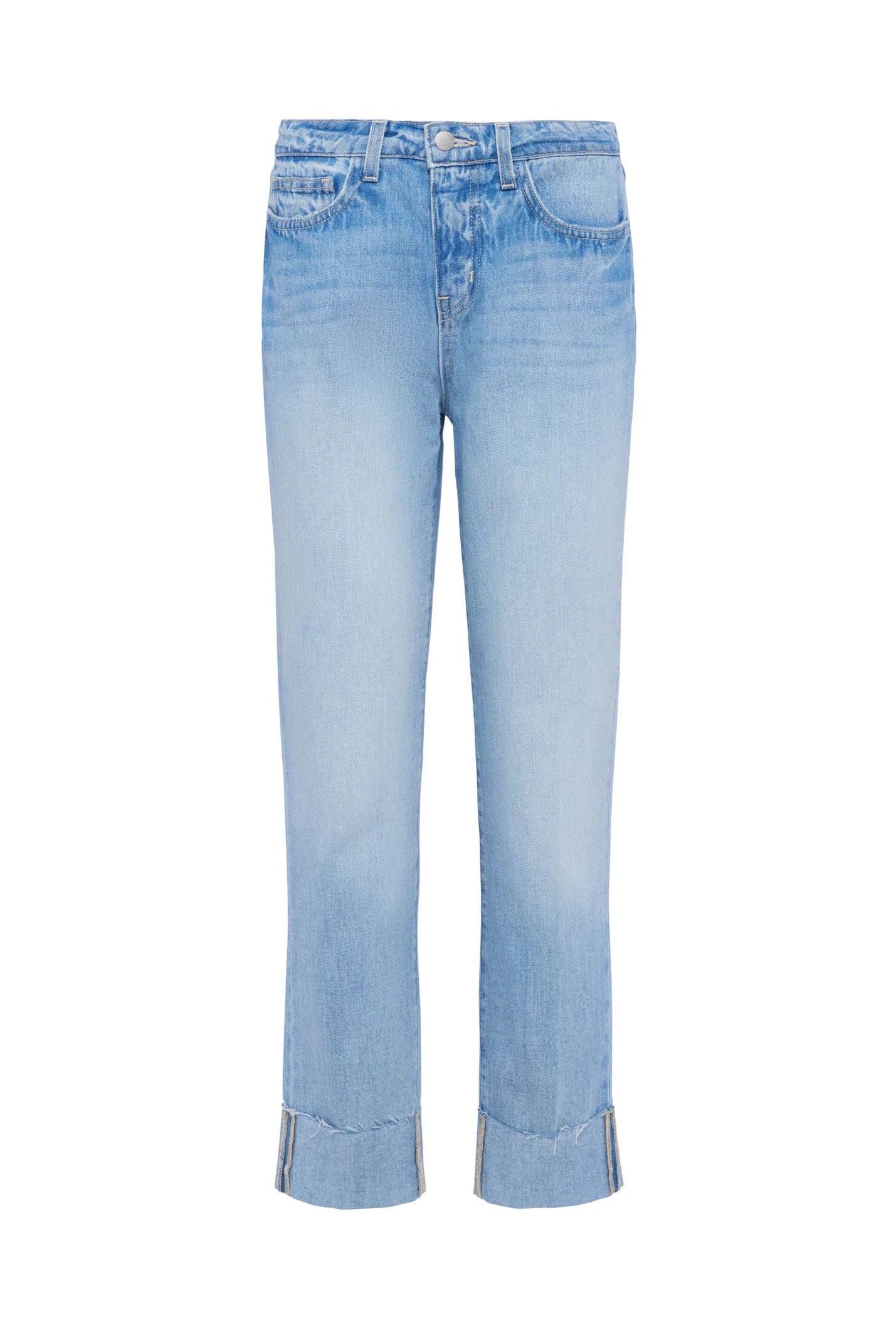 L'agence Women's Maribel Cuffed Straight-Leg Jean