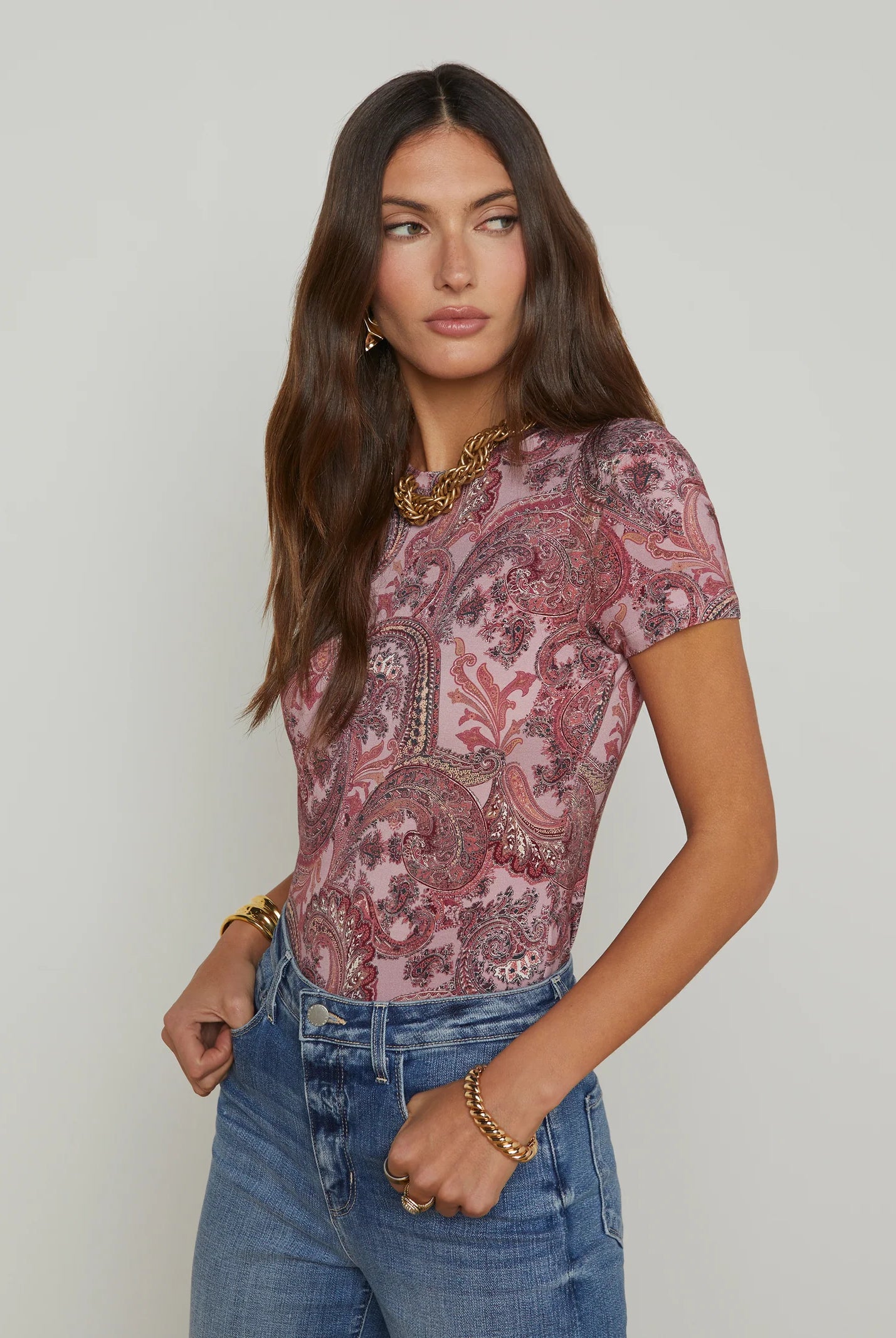 L'agence Women's Ressi Fitted Tee