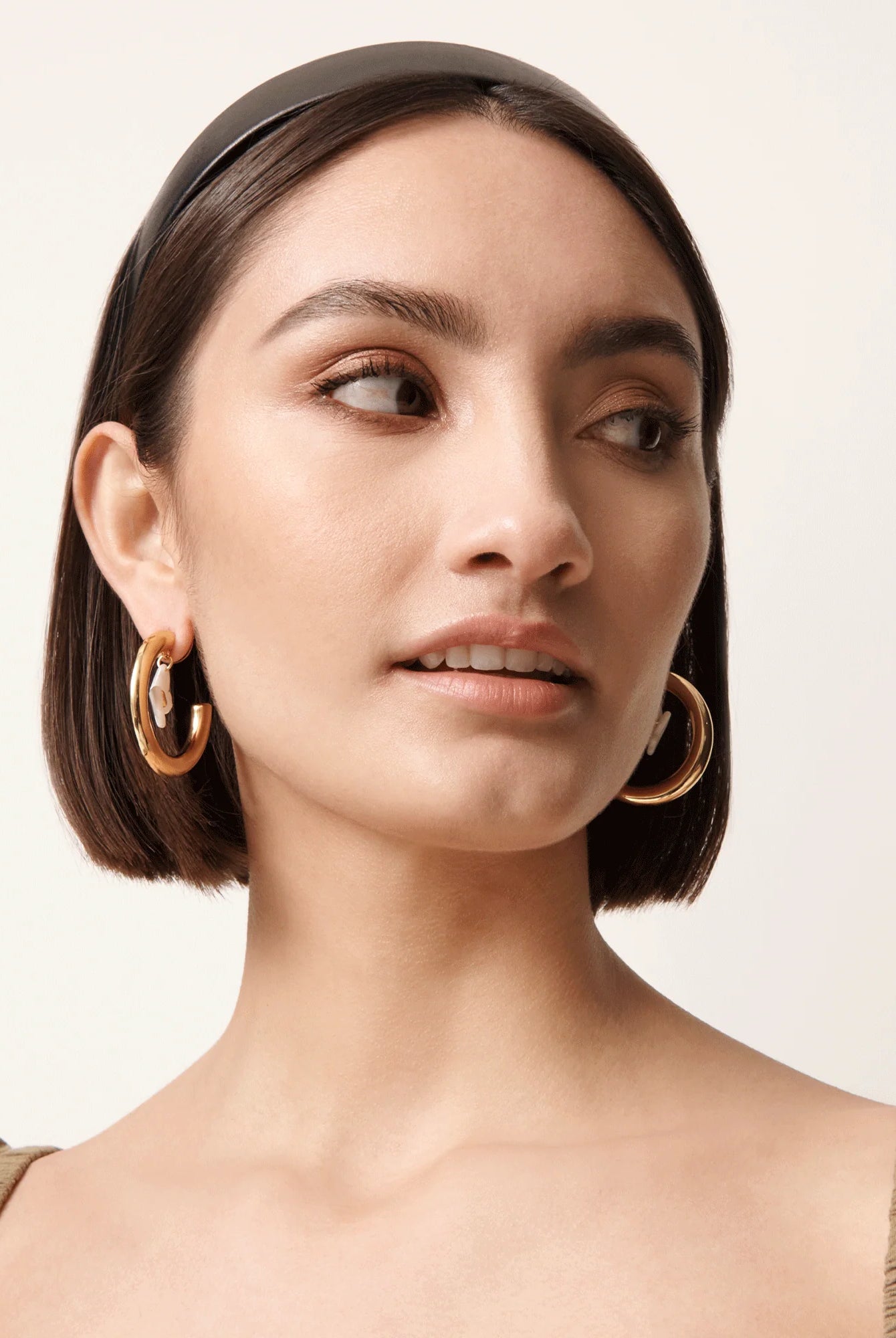 Lele Sadoughi Women's Faux Leather Bessette Headband