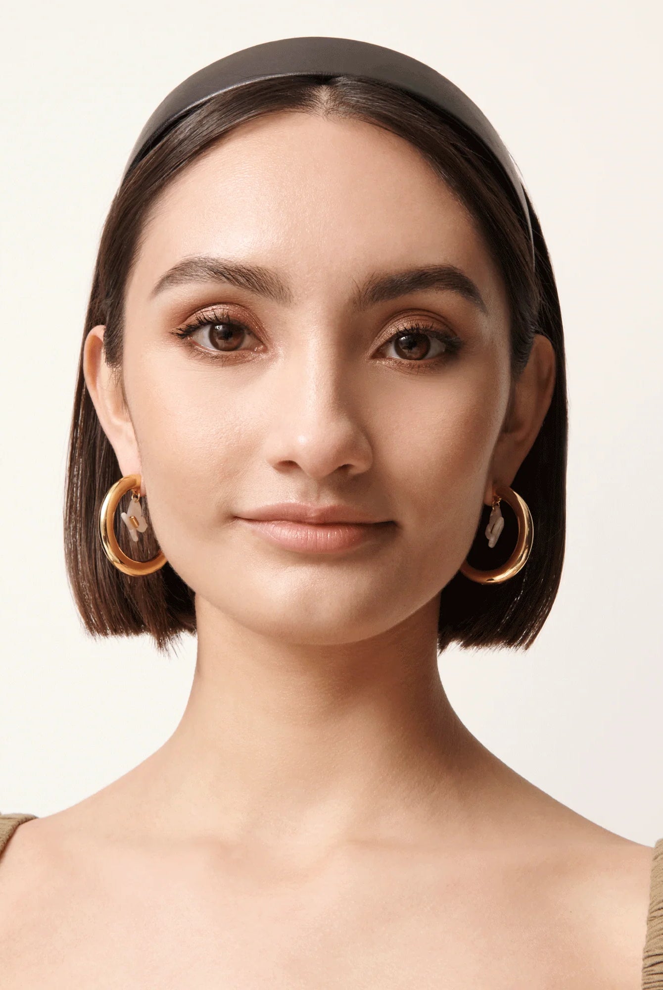 Lele Sadoughi Women's Faux Leather Bessette Headband