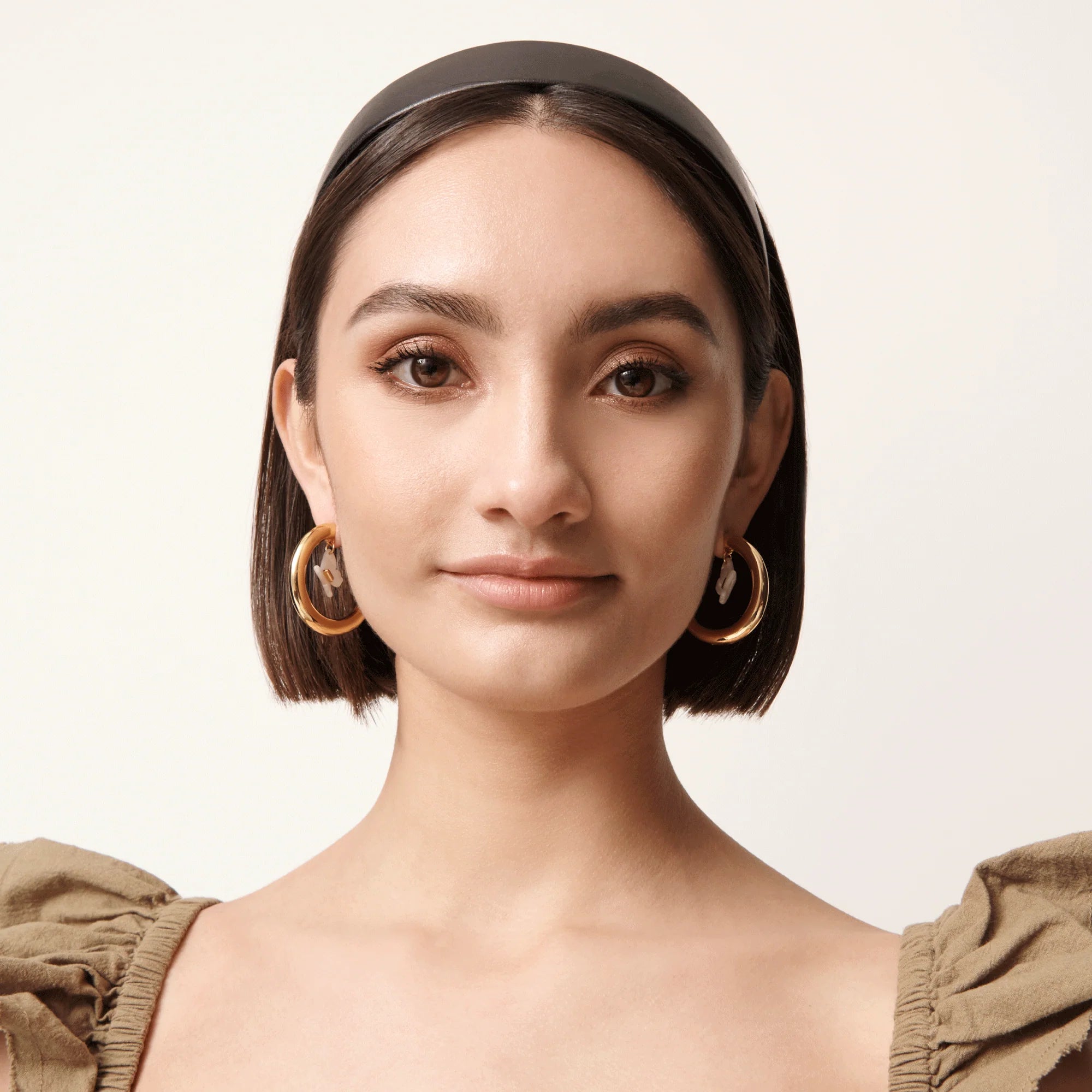 Lele Sadoughi Women's Faux Leather Bessette Headband