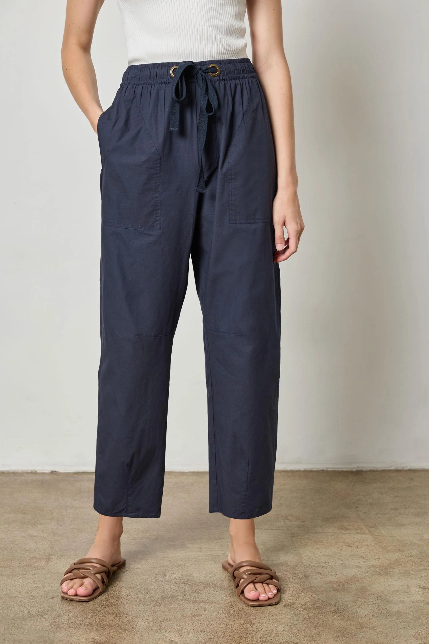 Lilla P Women's Everyday Poplin Pant