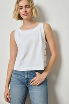 Lilla P Women's Side Button Tank