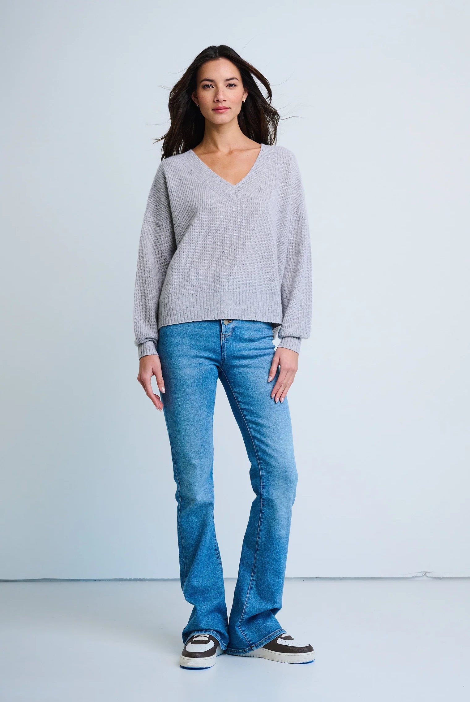 Lisa Todd Women's 100% Cashmere The Mixer Sweater