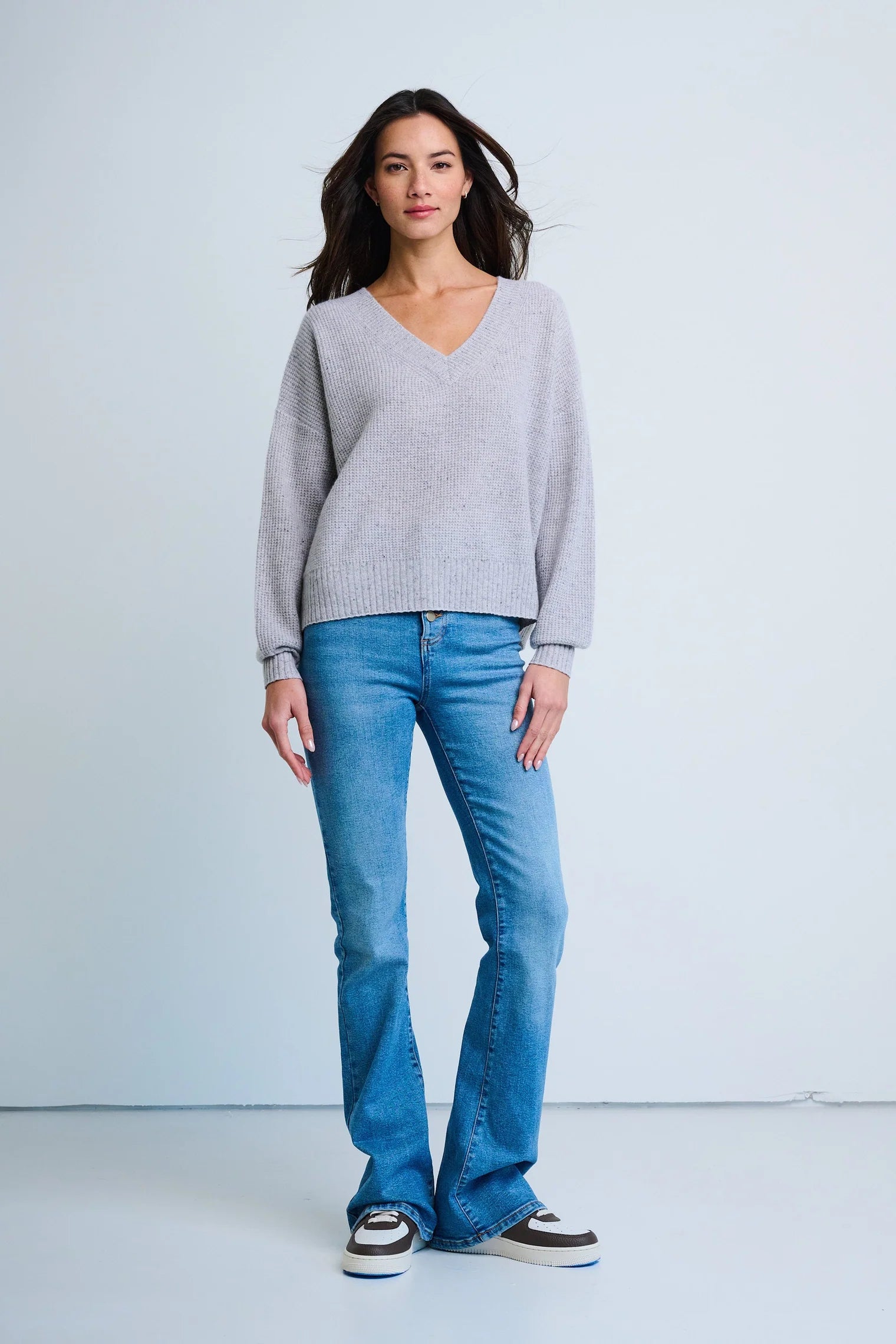 Lisa Todd Women's 100% Cashmere The Mixer Sweater