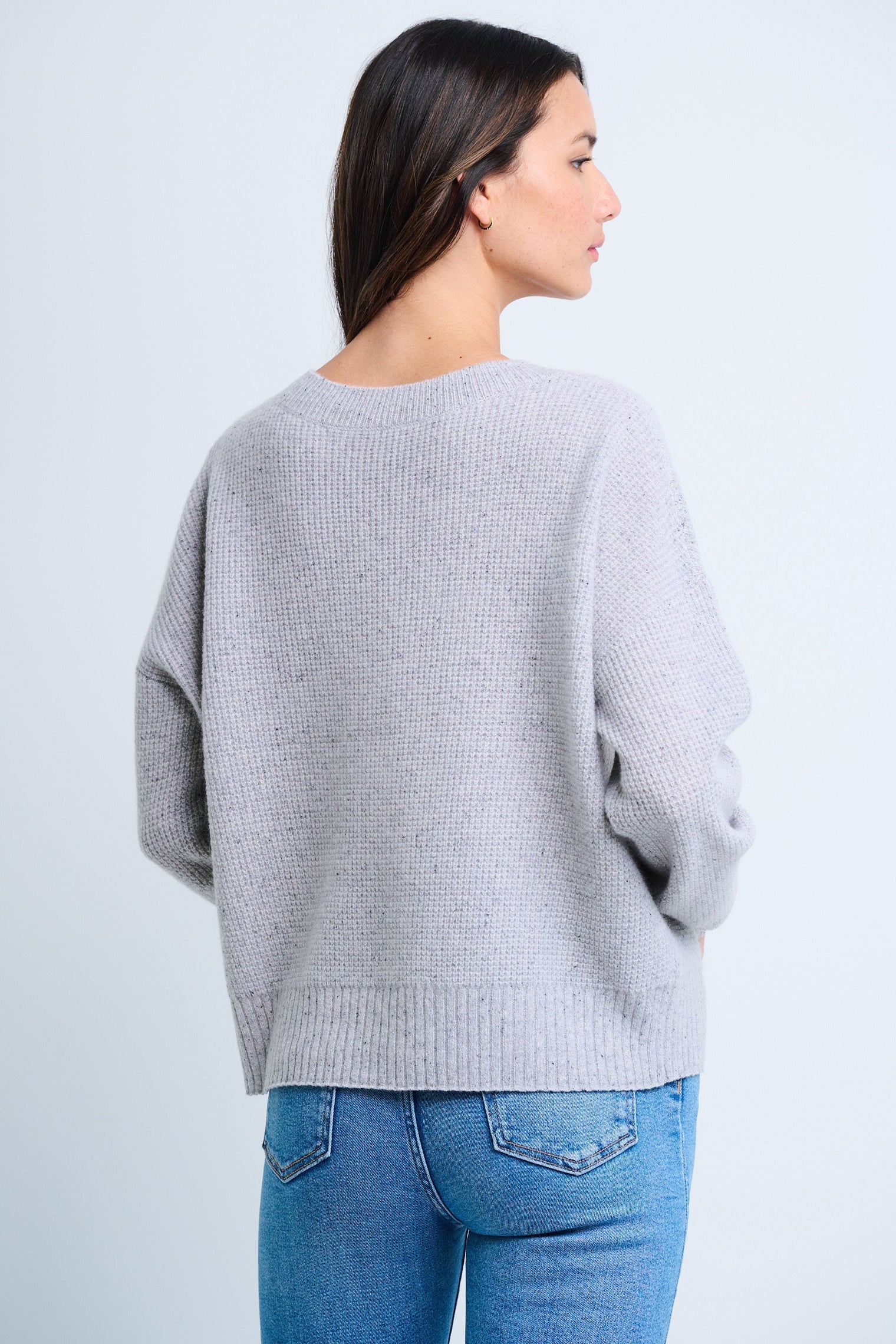 Lisa Todd Women's 100% Cashmere The Mixer Sweater