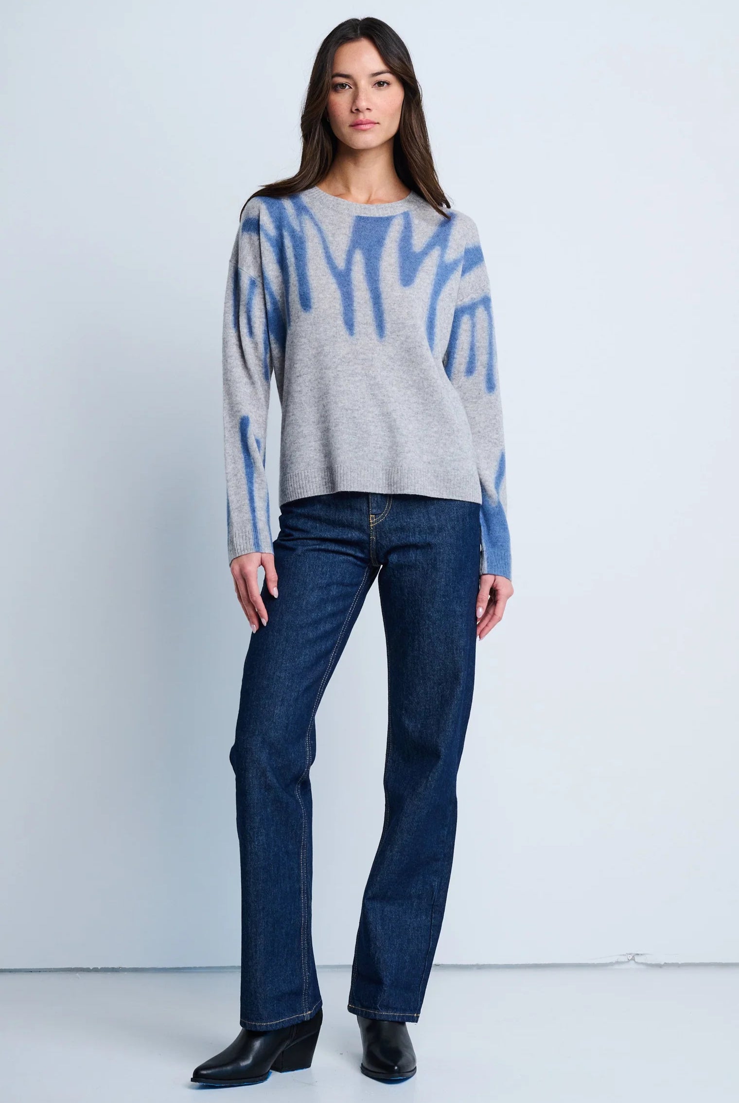 Lisa Todd Women's Freeform Wool and Cashmere Sweater