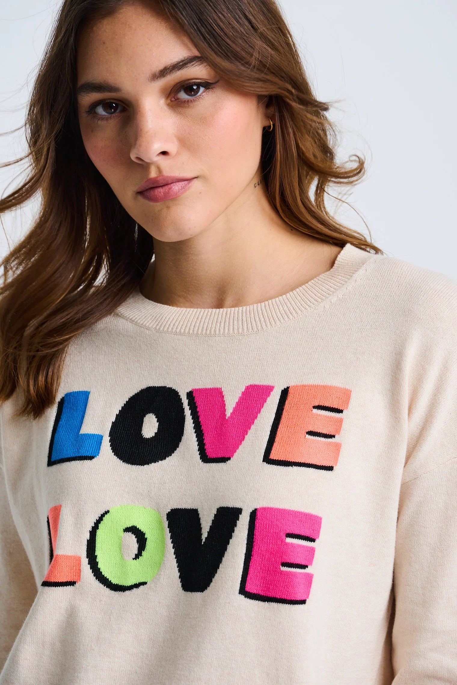 Lisa Todd Women's Love Love Cotton-Cashmere Sweater