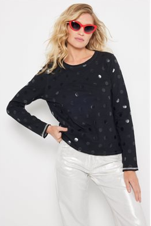 Lisa Todd Women's Spotted Sweater