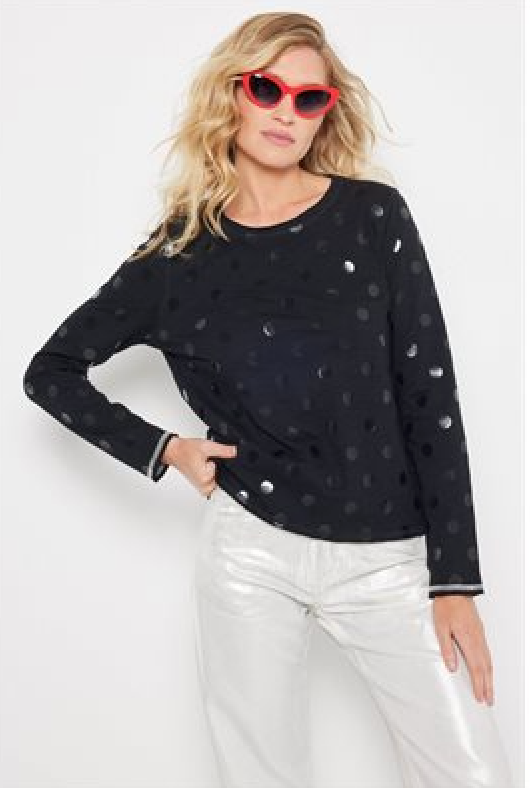 Lisa Todd Women's Spotted Sweater