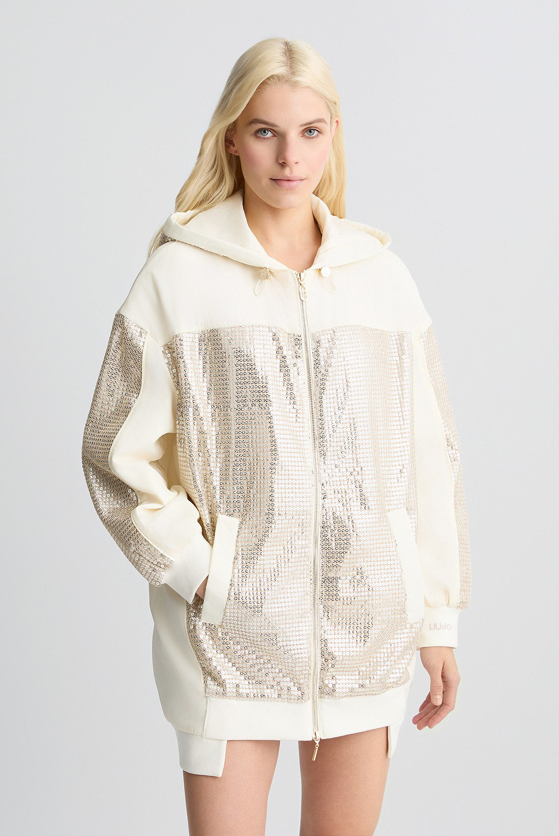 Liu Jo Women's Parka With Sequins