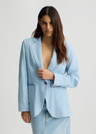 Liu Jo Women's Pinstripe Denim Blazer