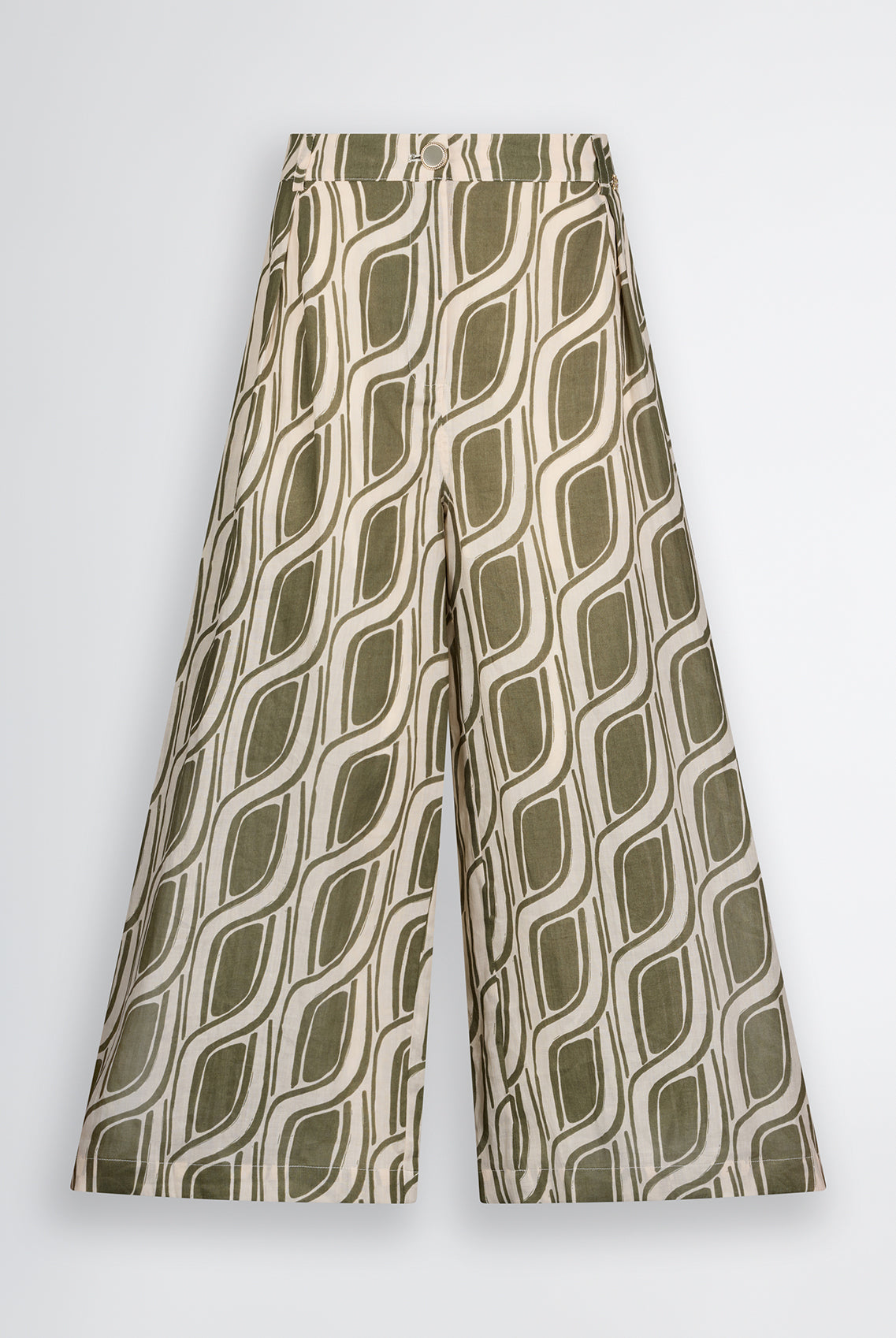 Liu Jo Women's Ramie Palazzo Trousers