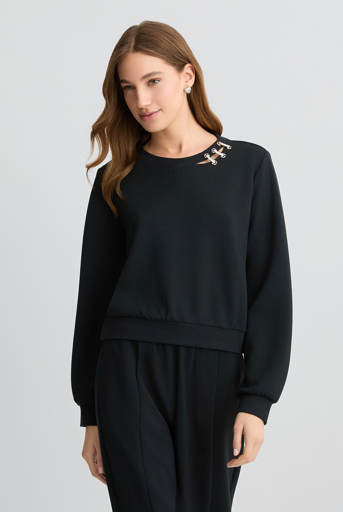 Lui Jo Women's Scuba Sweatshirt