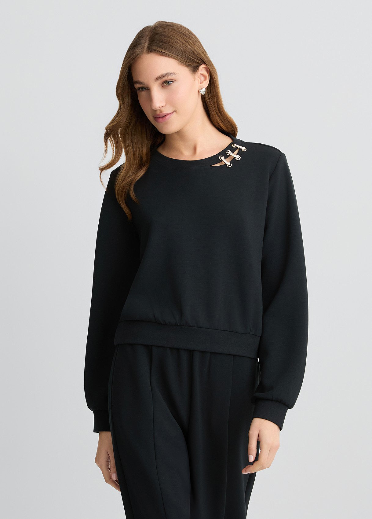 Lui Jo Women's Scuba Sweatshirt