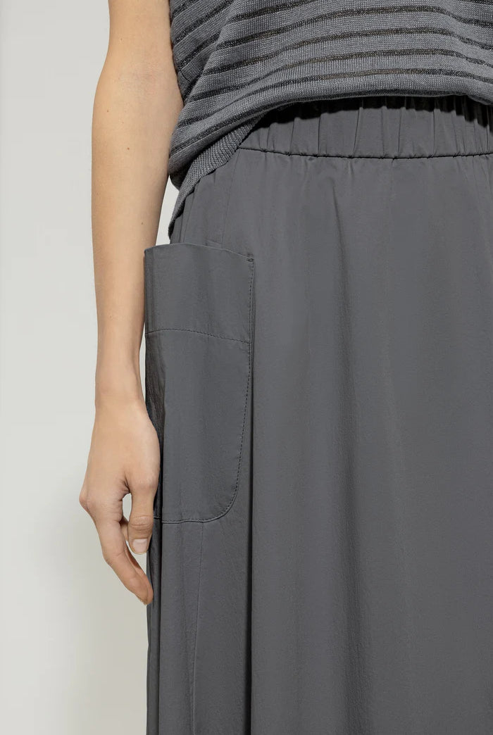 Luisa Cerano Women's Gabardine Flared Skirt