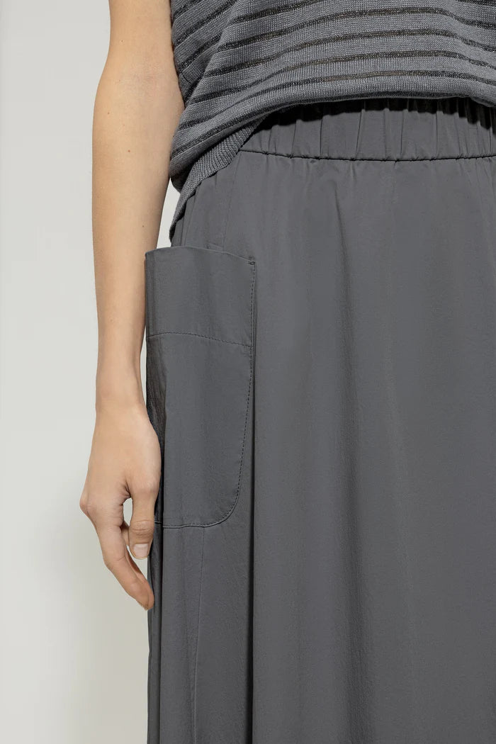 Luisa Cerano Women's Gabardine Flared Skirt