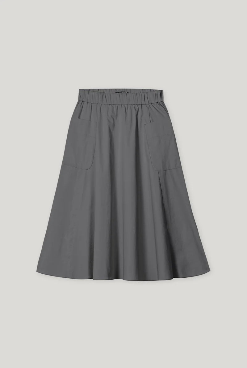 Luisa Cerano Women's Gabardine Flared Skirt