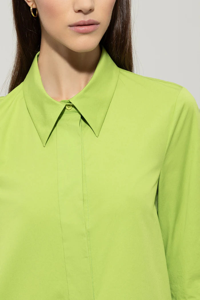 Luisa Cerano Women's Gabardine Shirt Dress