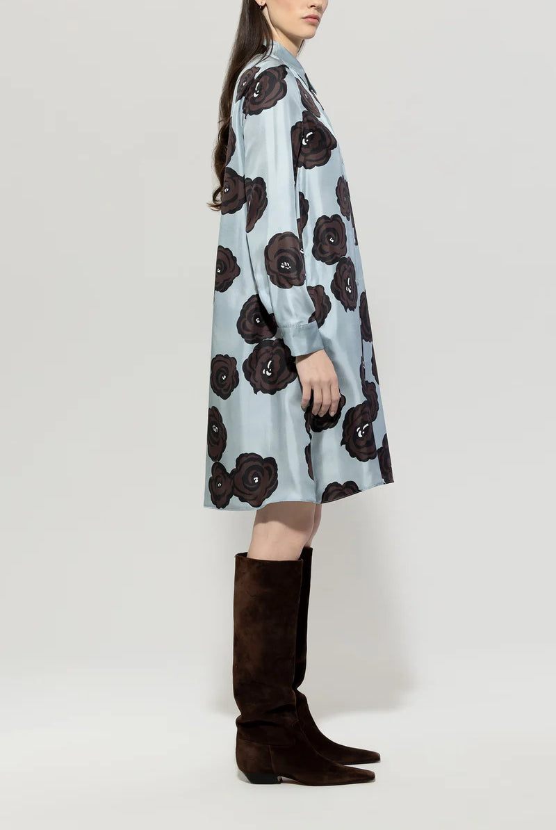 Luisa Cerano Women's Silk Floral Dress