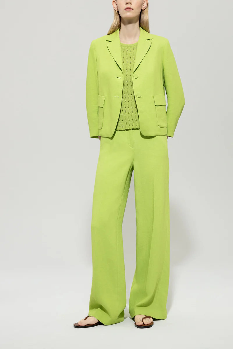 Luisa Cerano Women's Wide-Leg Linen Pants