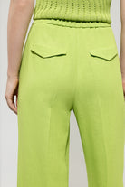 Luisa Cerano Women's Wide-Leg Linen Pants