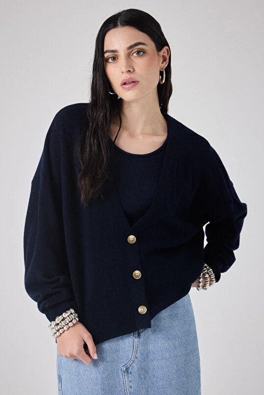 Not Shy Women's Manille Cashmere Cardigan