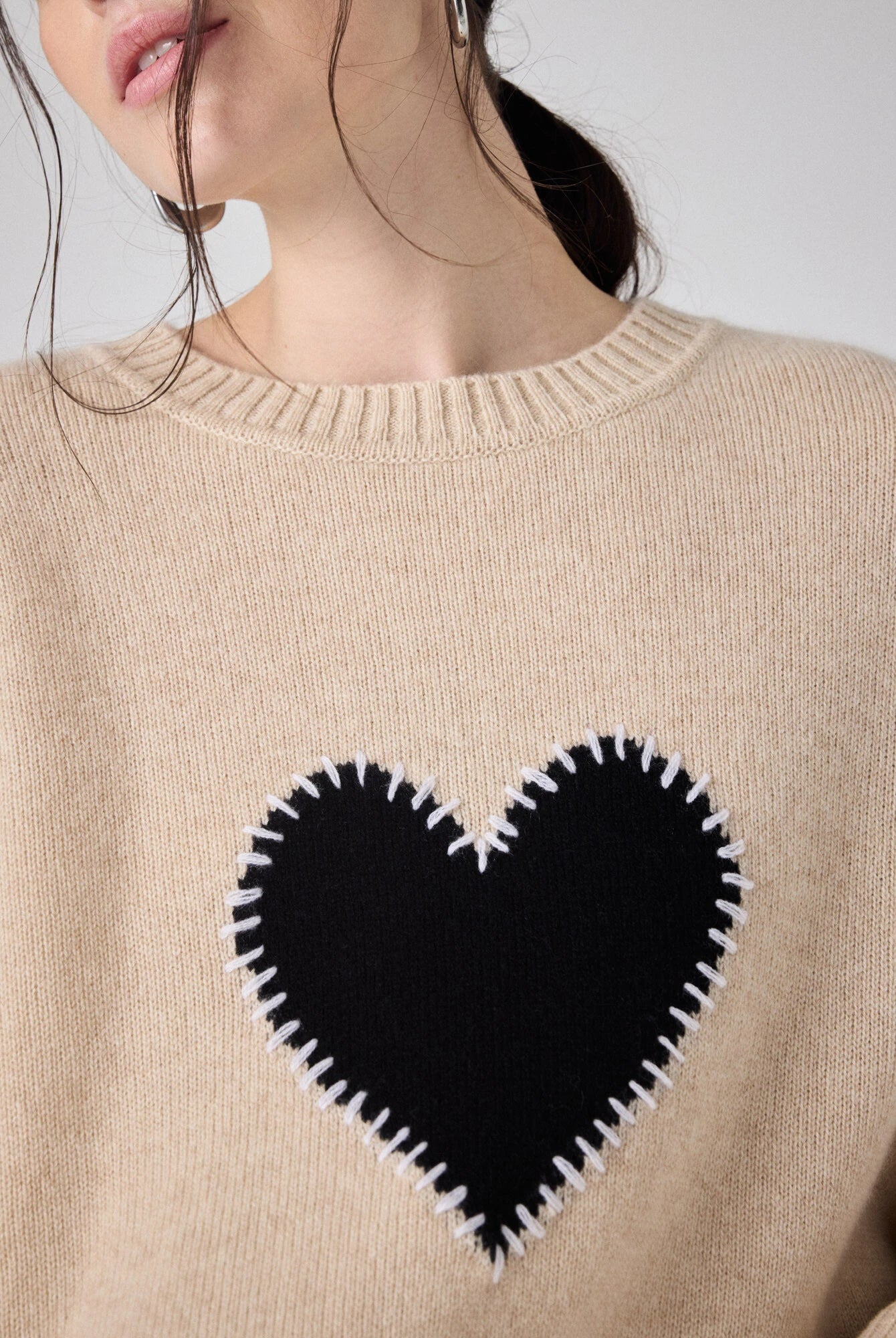 Not Shy Women's Robbie Cashmere Pullover