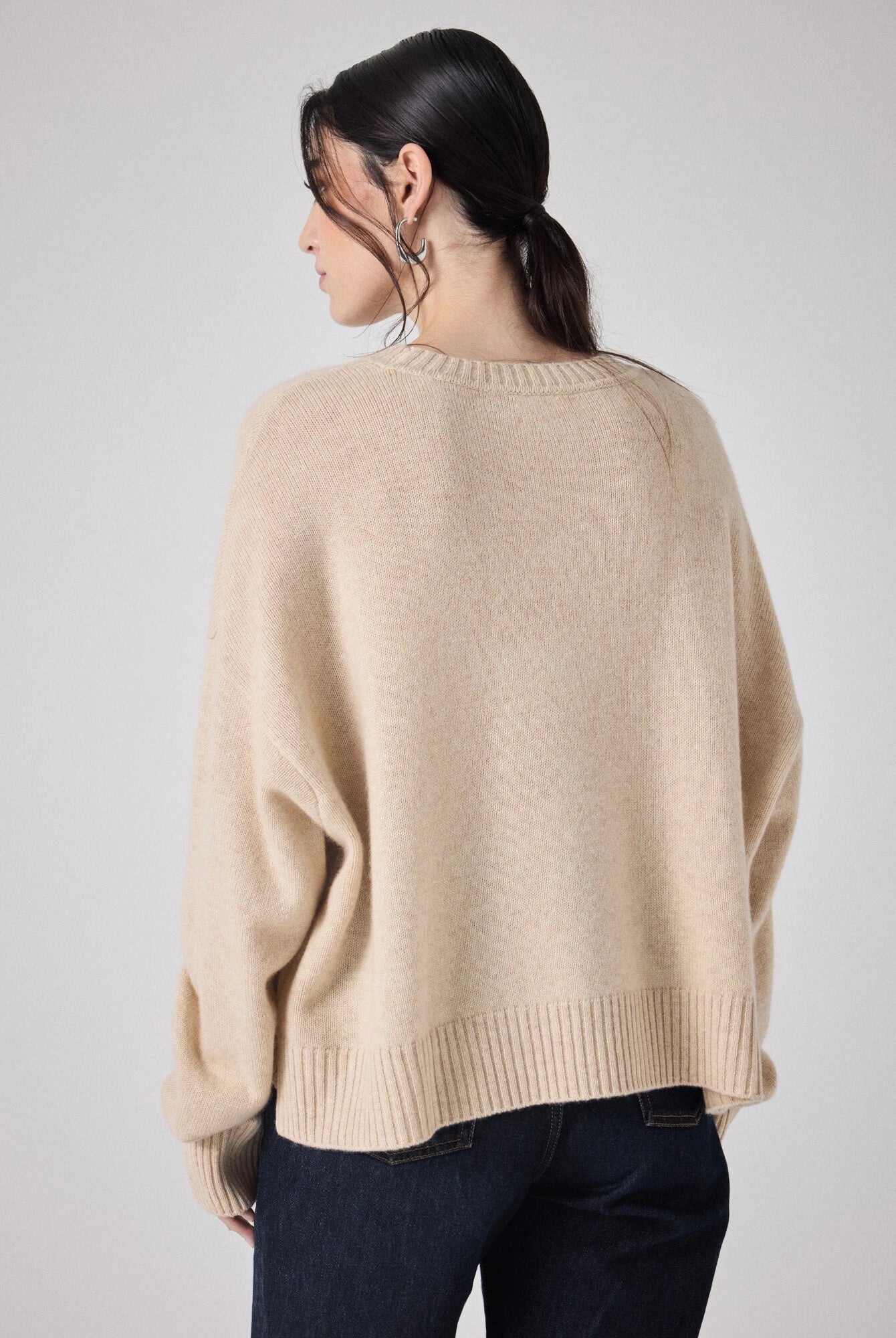 Not Shy Women's Robbie Cashmere Pullover