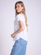 Not Shy Women's Zoe Linen T-Shirt