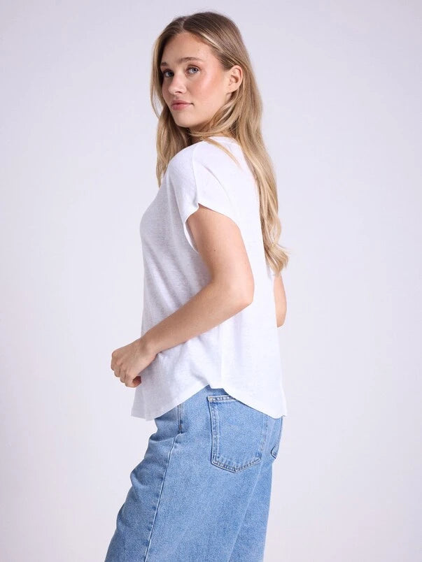 Not Shy Women's Zoe Linen T-Shirt