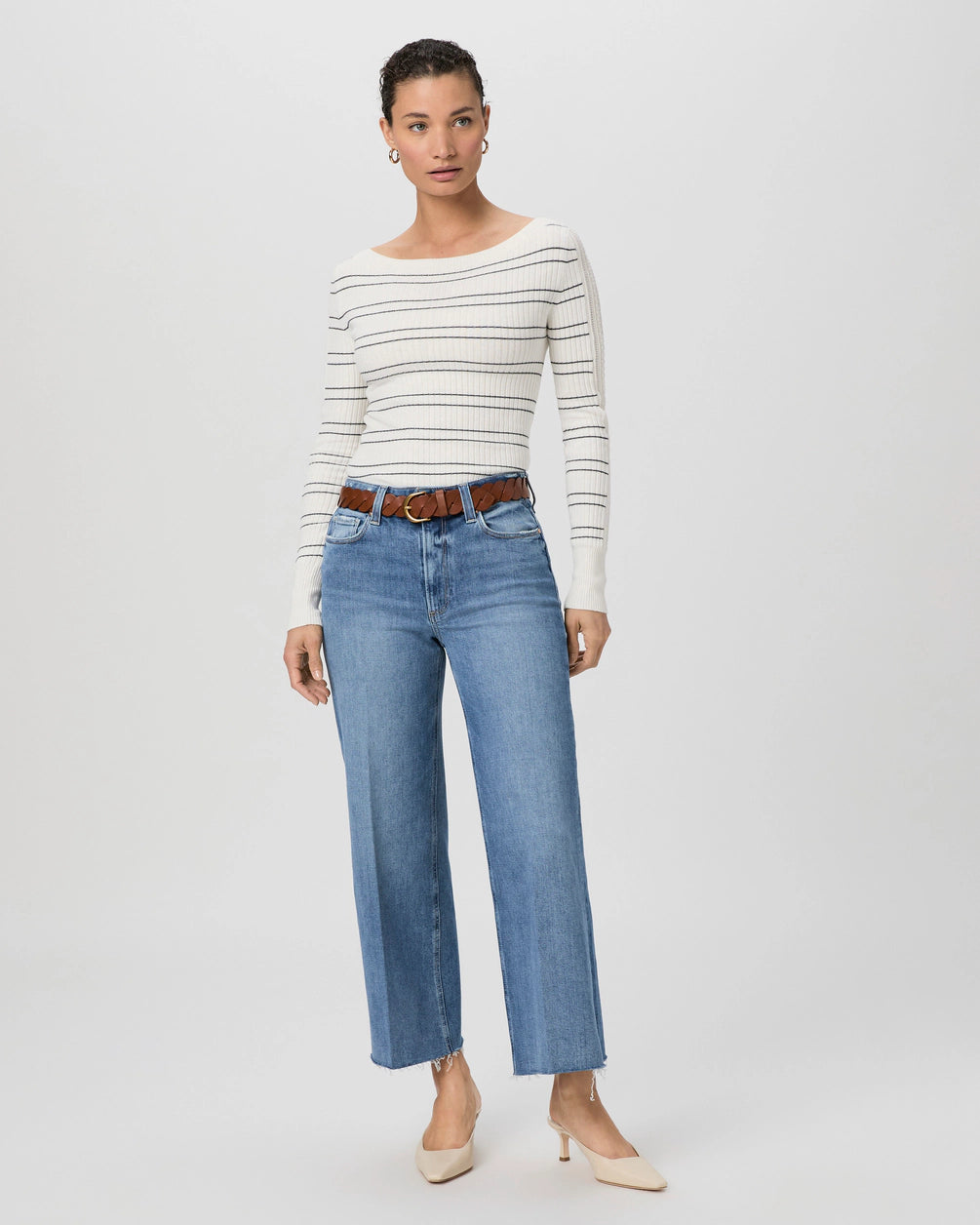 Paige Women's Anessa Wide Leg Jean