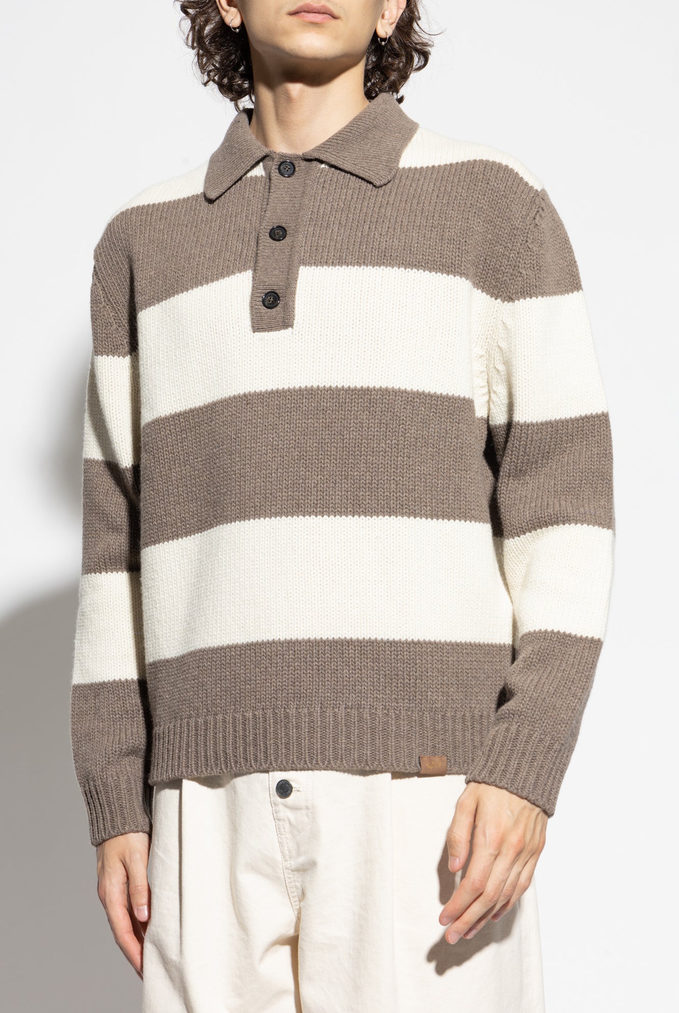 Paul & Shark Men's Wool Polo Sweater