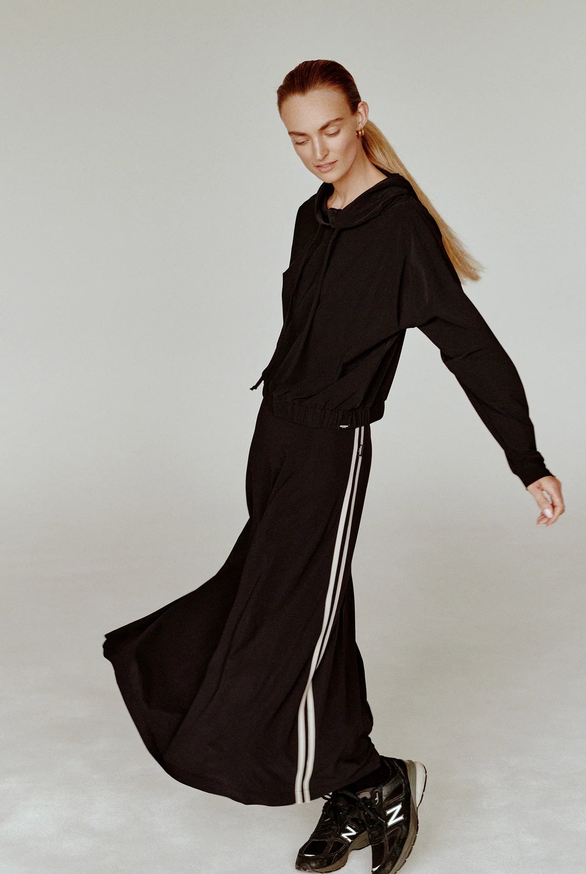 Penn & Ink Women's Anna Striped Skirt