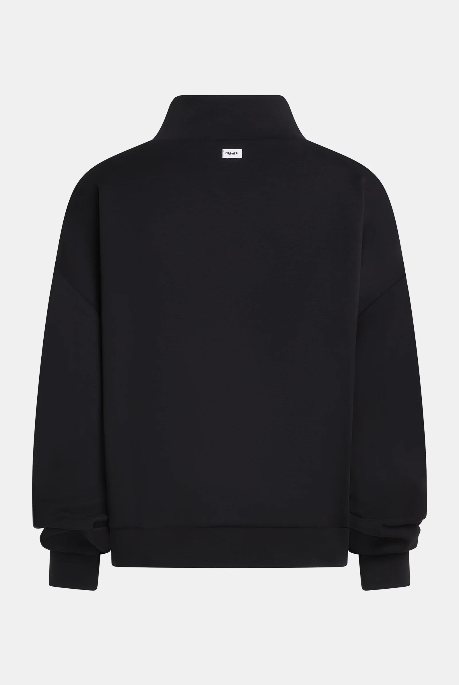 Penn & Ink Women's Black Mock Neck Sweater