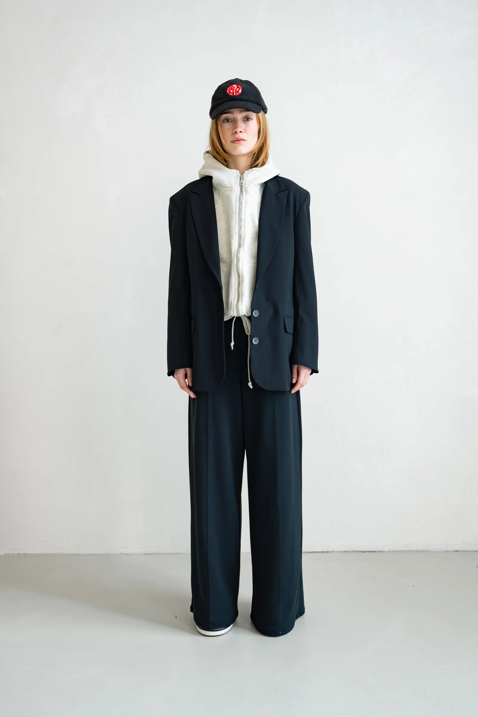 Penn & Ink Women's Black Trouser Pants