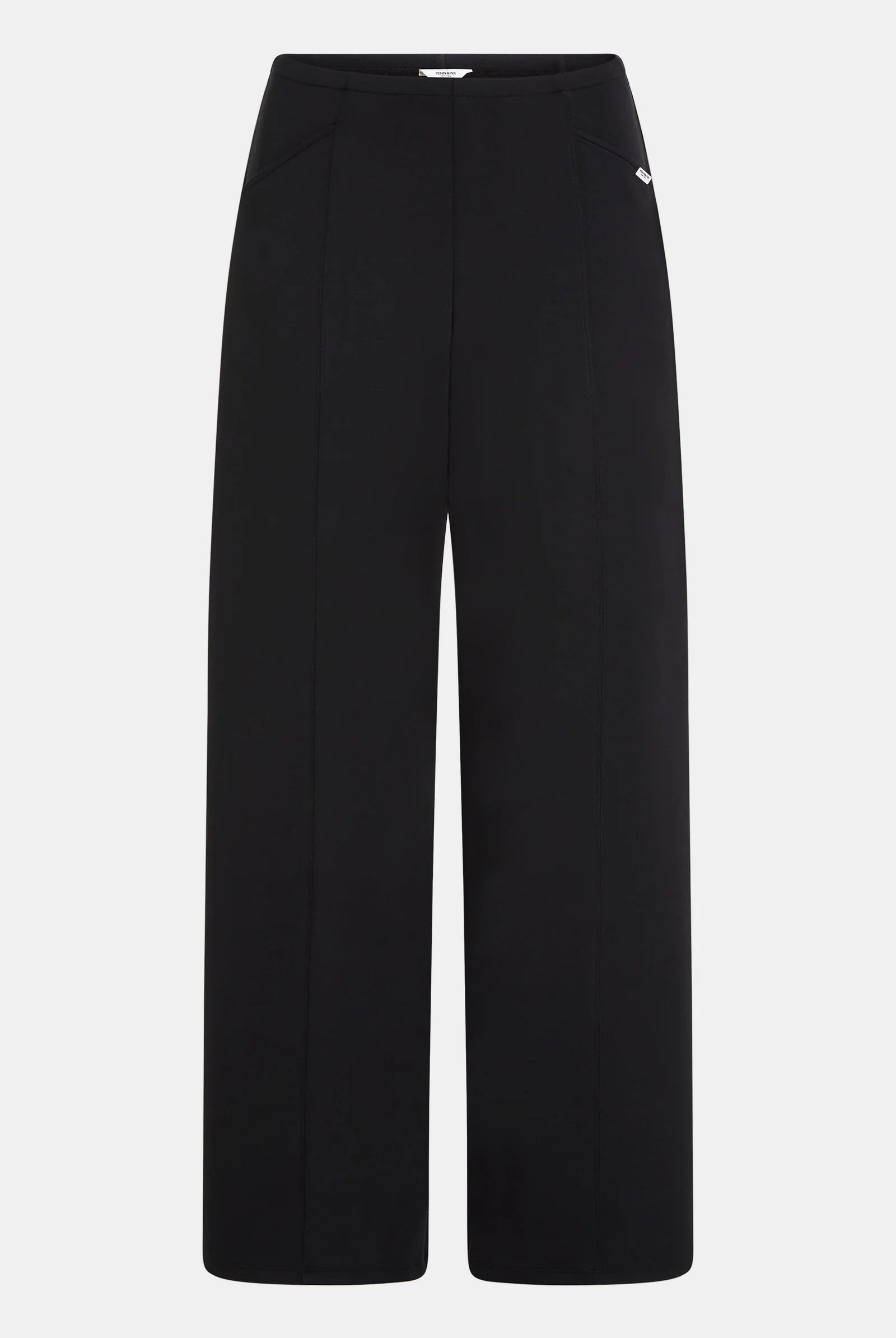 Penn & Ink Women's Black Trouser Pants
