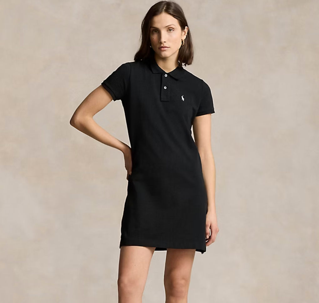 Polo Ralph Lauren Women's Cotton Mesh Polo Dress