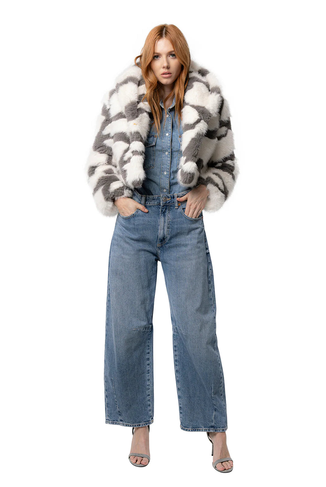 Freed Women's The Gemma Premium Cruelty-Free Fur Coat