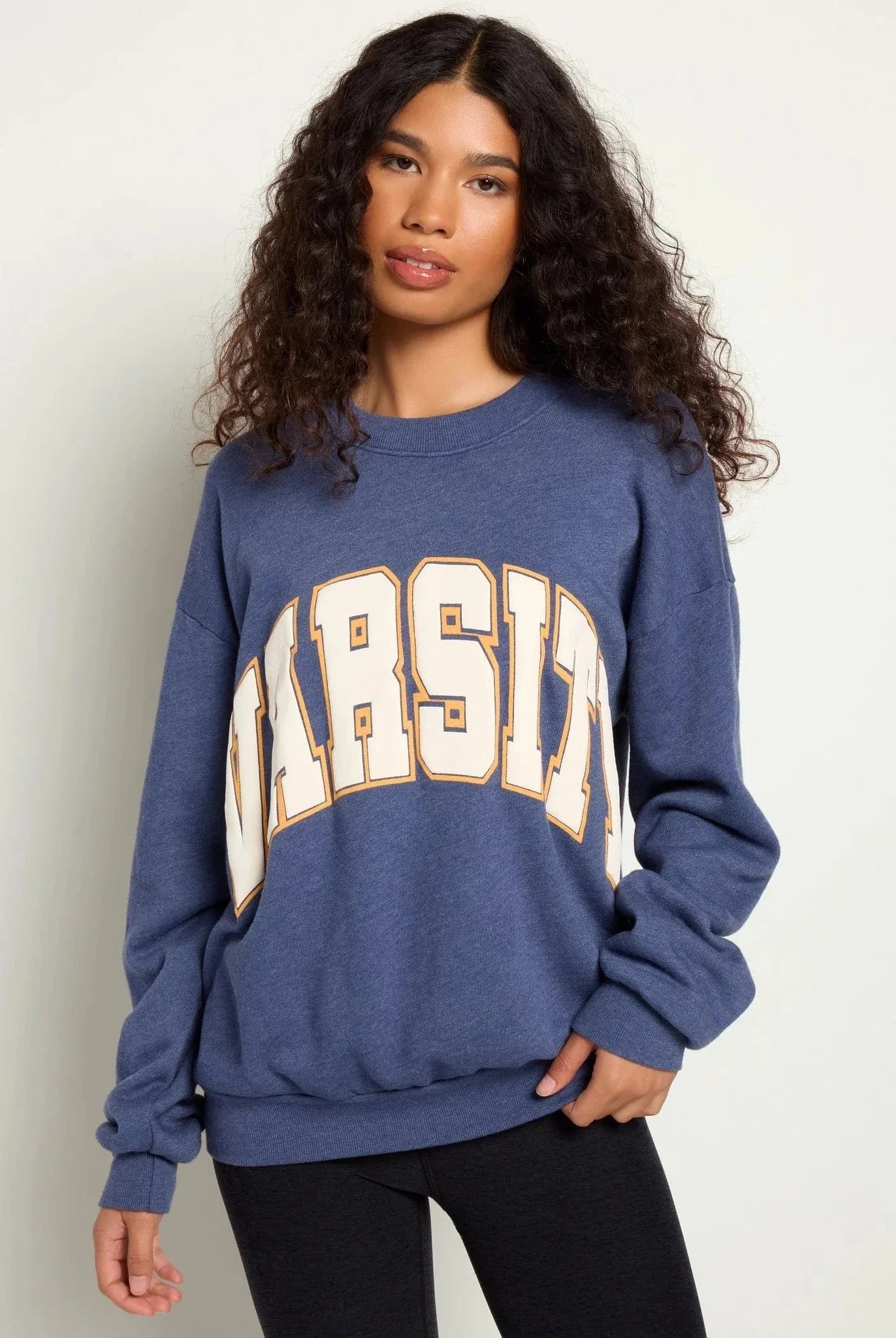 Project Social Women's Varsity Crewneck Sweatshirt