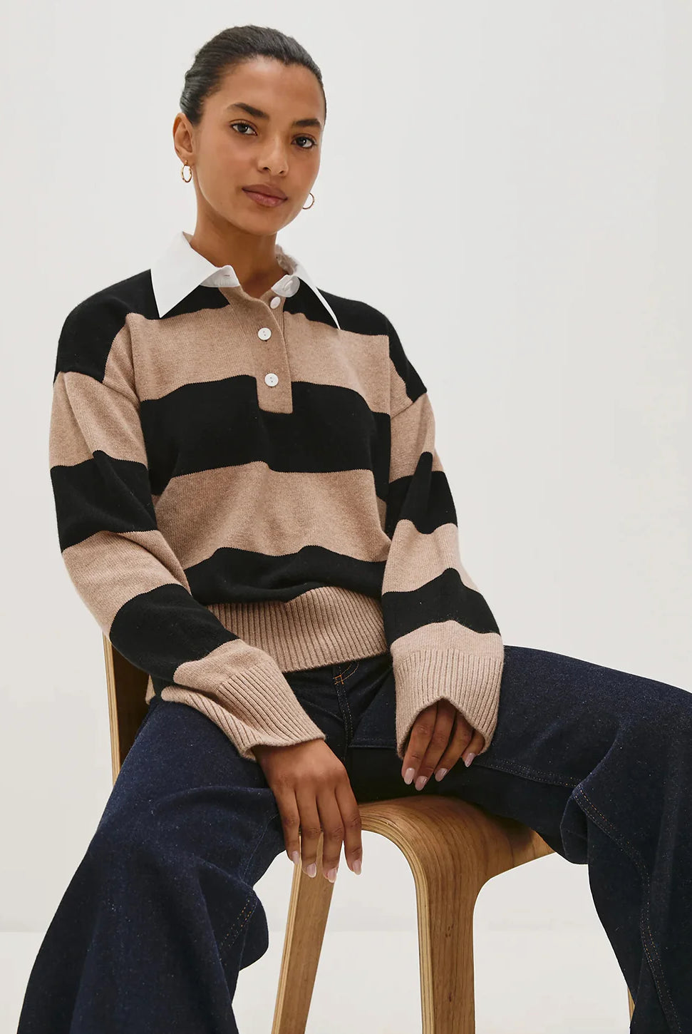 Rails Women's Paxton Collared Shirt Knit Polo
