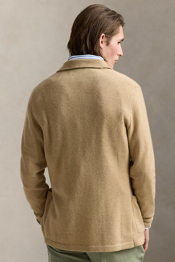 Ralph Lauren Men's Cashmere Blazer Cardigan