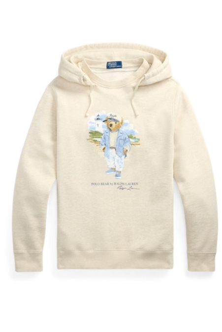 Ralph Lauren Men's Polo Bear Slub Fleece Hoodie
