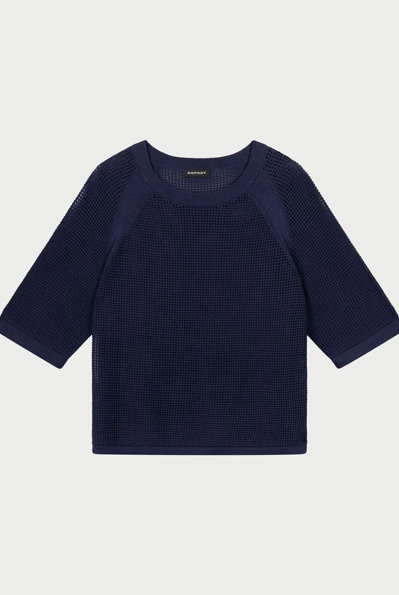 Repeat Women's Ajour Sweater