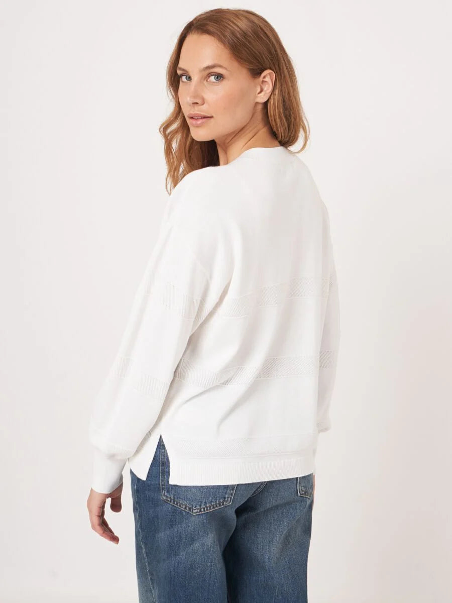 Repeat Women's V-Neck Sweater