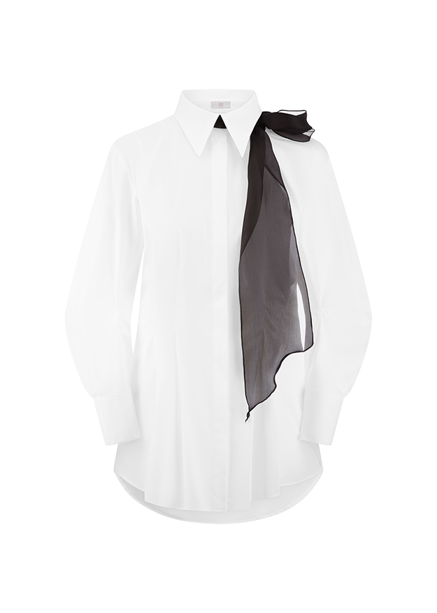 Riani Women's Blouse With Bow Tie