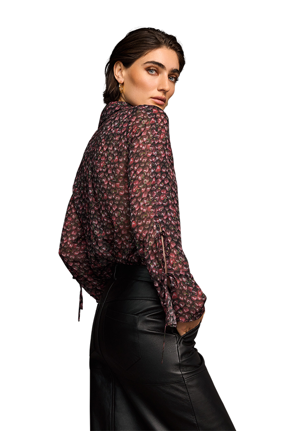 Riani Women's Blouse with Cherry Print